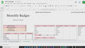 Annual Budget Spreadsheet, Google Sheets Budget Planner Template, Automated Digital Financial Planner