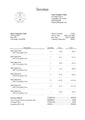 Simple Invoice Template, Google Docs Template Download, A perfect, easy-to-use template for small businesses or side hustles.