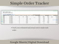 Small Business Order Tracker Spreadsheet, Google Sheets Template Easily track all of your orders in one place.