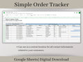 Small Business Order Tracker Spreadsheet, Google Sheets Template Easily track all of your orders in one place.