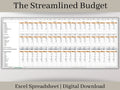 Monthly Digital Budget Planner Spreadsheet, Excel Template, Monitor your entire year's budget in one simple excel planner and start saving.