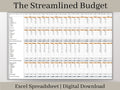 Monthly Digital Budget Planner Spreadsheet, Excel Template, Monitor your entire year's budget in one simple excel planner and start saving.