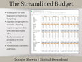Simple Monthly Budget Spreadsheet, Google Sheets Template, Monitor your entire year's budget in one simple excel planner and start saving.