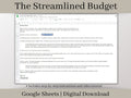 Simple Monthly Budget Spreadsheet, Google Sheets Template, Easy to use income and expense tracker. Bank Reconciliation Tool Included.