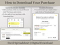 Rental Income Statement Spreadsheet and bank reconciliation tool, excel landlord template, Rental Profit and Loss, Great for Airbnb / Vrbo.